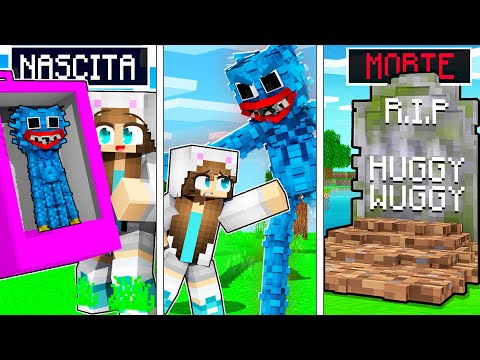 DALLA NASCITA ALLA MORTE DI HUGGY WUGGY SU MINECRAFT!
