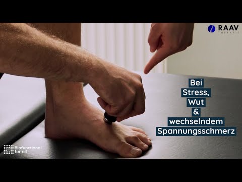 Bei Stress und Wutgefühlen mit Ausstrahlung in Körper & Psyche - Akupressurpunkt Leber 3