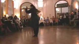 Detlef Engel & Melina Sedó performance in Juan les pins