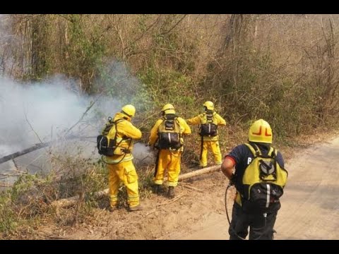 Prosiguen las tareas de sofocamiento y monitoreo de incendios en el norte provincial