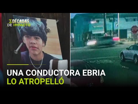 Joven hispano muere tras ser atropellado por una conductora ebria: la mujer trato de huir