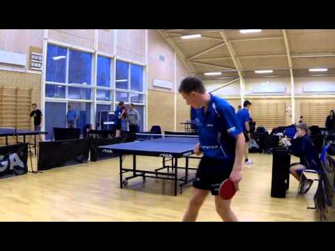 140119 Juniordivision, Mikkel Frederiksen - Mathias Ringstrømm