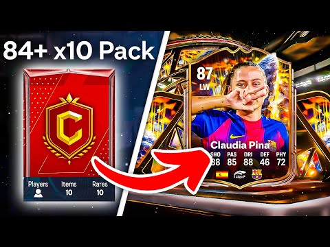 84+ x10 RANK 1 CHAMPS REWARDS! 😲 FC 26 Ultimate Team