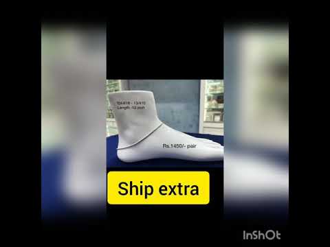 latest silver Payal design collection... low price