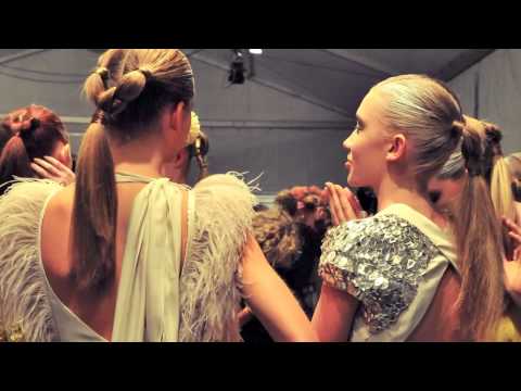 Aurelio Costarella - Backstage at fashion week Spring/Summer 2012/13
