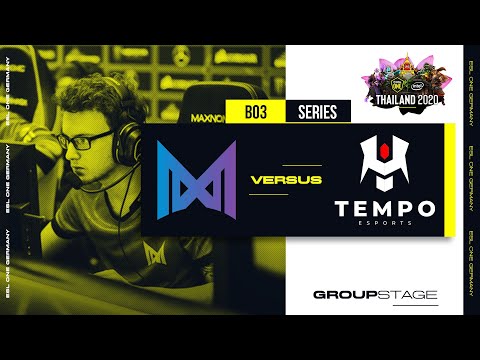 Nigma vs Tempo Game 2 (BO3) | ESL One Germany 2020 EU/CIS
