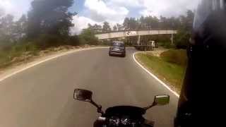 preview picture of video 'Campulung - Rucar - Kawasaki Ninja 250'