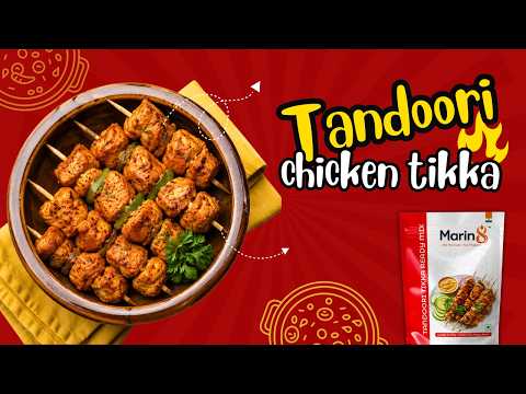 Tandoori Chicken Tikka Recipe | Restaurant Style Tikka at Home