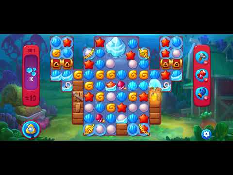 Fishdom Hard level 8611 no boosters フィッシュダム