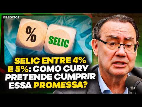 AUGUSTO CURY PROMETE SELIC DE 4% A 5% E EXPLICA SEU PLANO