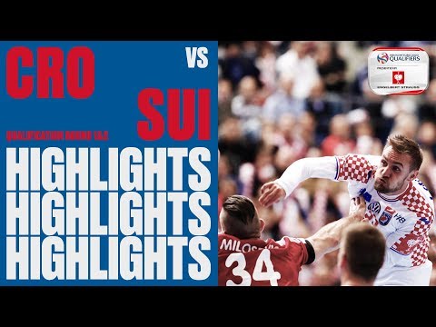 Highlights | Croatia v Switzerland | EHF EURO 2020 Qualifiers