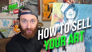 Screen Printing Vlog: How To Sell Your Art Online