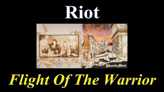 Riot - Flight of the Warrior - 04 - Lyrics - Tradução pt-BR