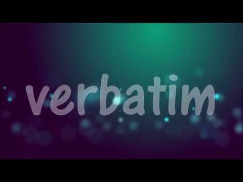 Blackbear - Verbatim (Lyrics)