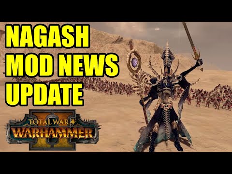 Nagash Mod Update - Black Pyramid Abilities - Total War Warhammer 2