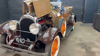 1928 Chrysler Series 72 Roadster Cold Start