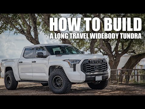 HOW TO BUILD A WIDEBODY LONG TRAVEL PRERUNNER TUNDRA THE RIGHT WAY