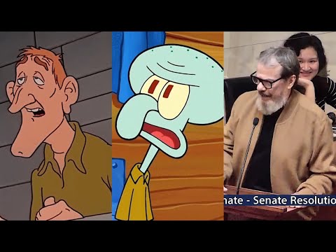Squidward’s Voice in Court