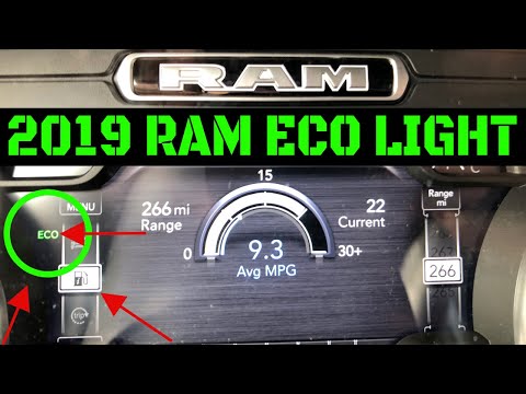 YouTube video about: What does the eco light mean in my dodge ram?