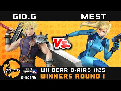 WBB #25 | Gio.G (Cloud) vs Mest (ZSS, Palutena) - Winners Round 1 - Sm4sh Singles