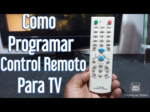 Control Universal Para TV || Como Programar Control Remoto Universal
