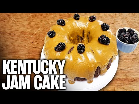 Kentucky Blackberry Jam Cake with Caramel Icing – A Southern Classic You NEED to Try!