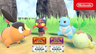 Nintendo Pokémon Escarlata y  Púrpura – Pokémon iniciales anuncio