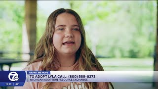 Grant Me Hope: 12-year-old Lyla wants to be in the Airforce and the NFL