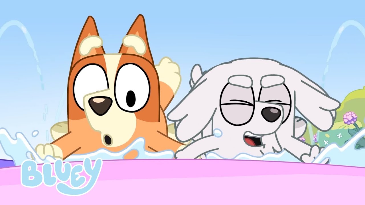 Bluey är spännande! | Bluey Officiella Svenska Kanalen