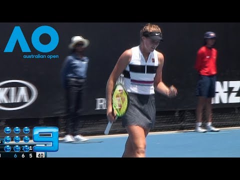 AO Highlights: Kozaki v Gadecki- Round 1/Day 7 | Wide World Of Sports