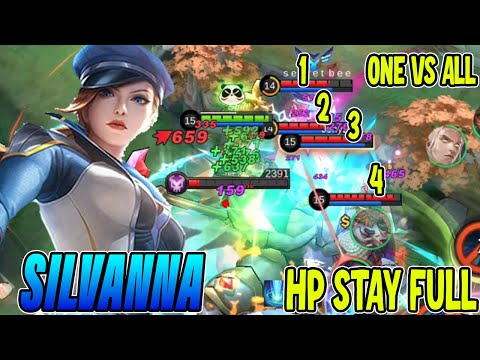 SUPER LIFESTREAL SILVANA BUILD FULL DAMAGE HP AUTO FULL - Silvanna Best Build 2023 ~ MLBB
