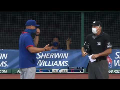 Ejection 16 - Umpire Tim Timmons Ejects Chicago's Willson Contreras