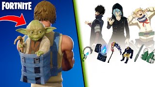 HOW TO UNLOCK YODA IN FORTNITE! New My Hero Academia Skins / Everything New in Update v29.40