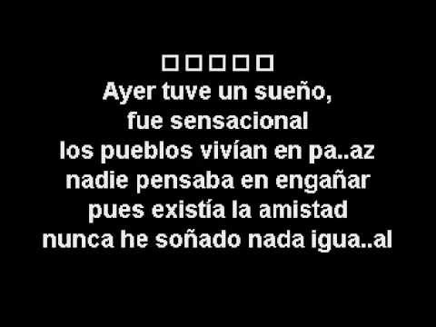 KARAOKE LOS PASOS - LUIS LOPEZ - AYER TUBE UN SUEÑO (RIGO).avi