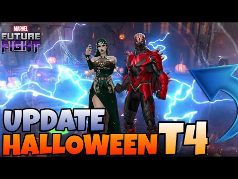 T4 BLACK BOLT & MORGAN Le Fay | HALLOWEEN SPECIAL UPDATE | Sneak peek | marvel future fight | mff