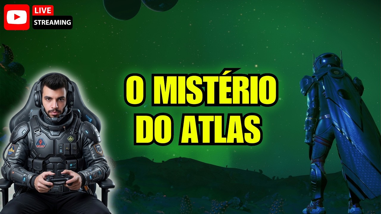 O QUE É O ATLAS? Continuando a História de No Man's Sky! (Ao Vivo) 🌌