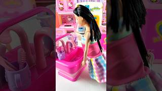 Satisfying with Unboxing & Review Miniature Bath Sink | ASMR Video no music #asmrtoys #barbiedoll