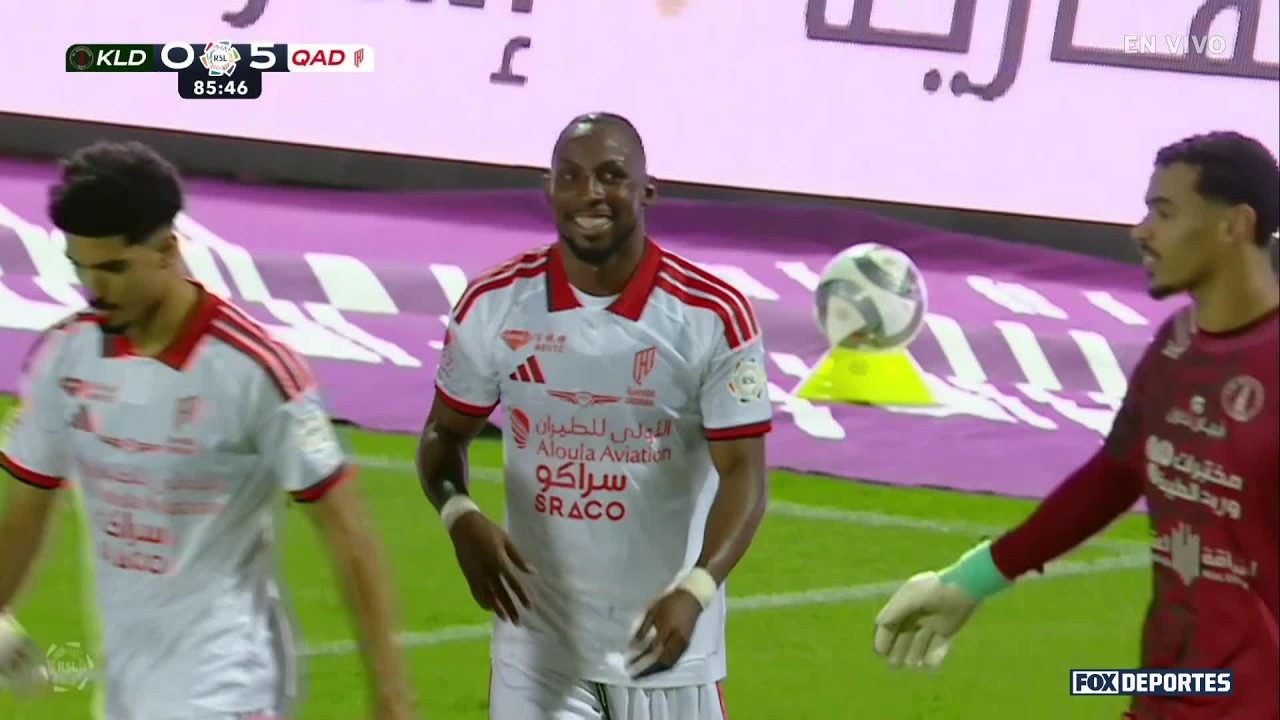 GOL DE JULIÁN QUIÑONES | Al Kholood 0-5 Al Qadsiah | Jornada 8 | SPL 2025