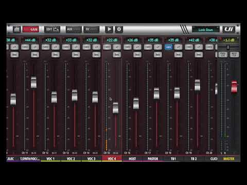 Soundcraft  UI24r -Basic Functions (For Beginners)