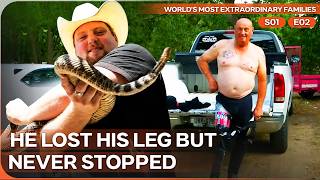 Snake Man and His Son Handle Deadly Rattlesnakes | World's Most Extraordinary Families