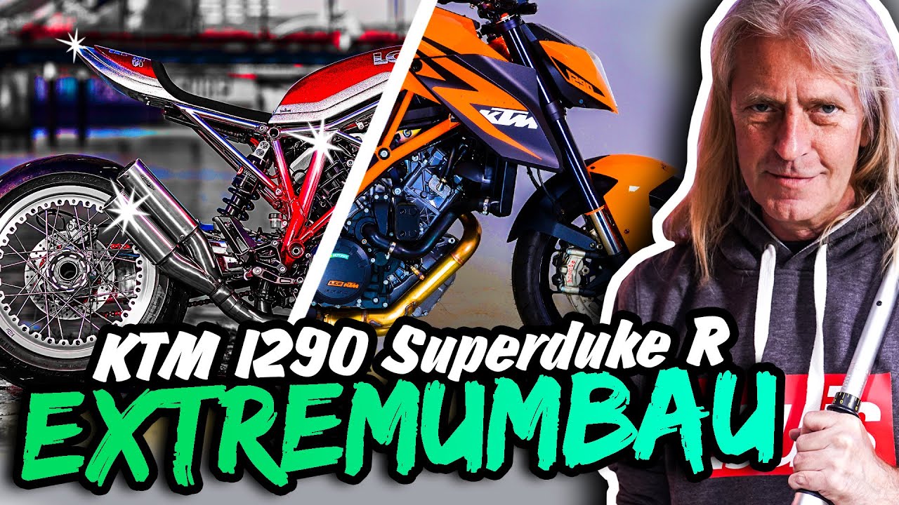 EXTREMUMBAU: KTM 1290 Superduke R wird zu CATY M. GLAM!