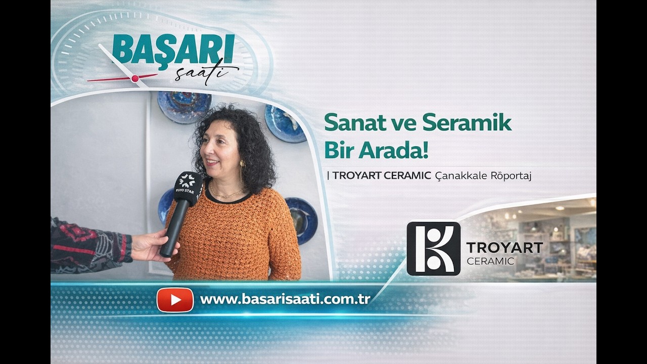 🎨 Sanat ve Seramik Bir Arada! | TROYART CERAMIC Çanakkale Röportaj 🎤✨