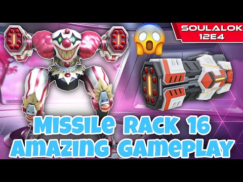 Panther With Missile Rack 16 Gameplay 🔥 | Missile Rack 16 Gameplay - Mech arena