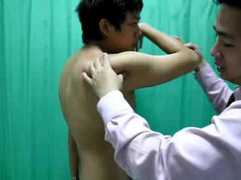 Shoulder Instability (Posterior Clunk Test)