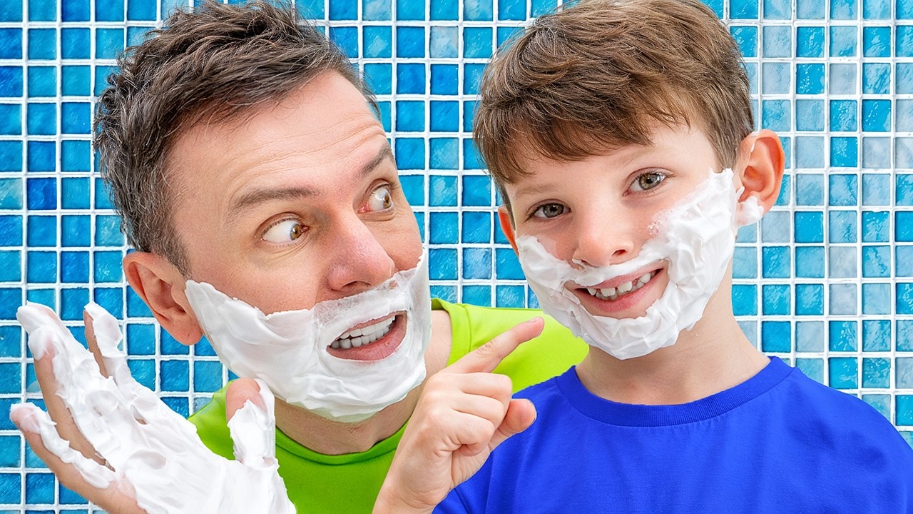 Kids Pretend to be Adults! Real vs Toy Challenge with Vania Mania Kids