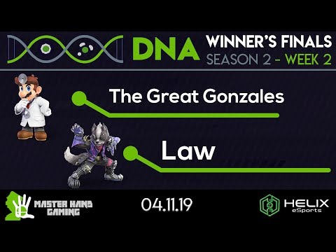 DNA 2.2 - Law (Wolf) vs The Great Gonzales (Dr Mario) - W Finals