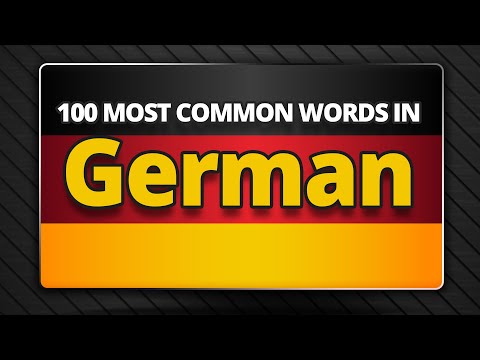 Top 100 Most Common German Words in Context - Learn German Vocabulary