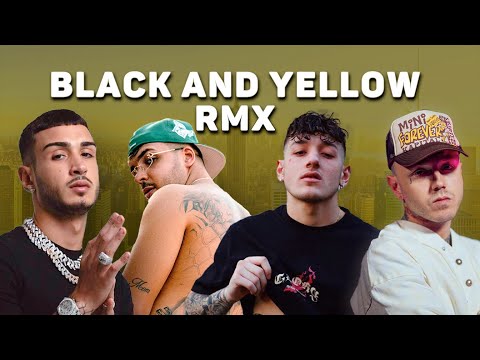 Paky, Geolier, Lazza, Capo Plaza - Black And Yellow Remix