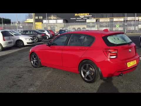 BMW 1 SERIES 5-DOOR SPORTS HATCH 2.0 116I SPORT (Nov 2017)