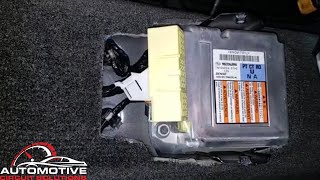 2011 Subaru Legacy Outback SRS Airbag Module Location and Removal For Reset
